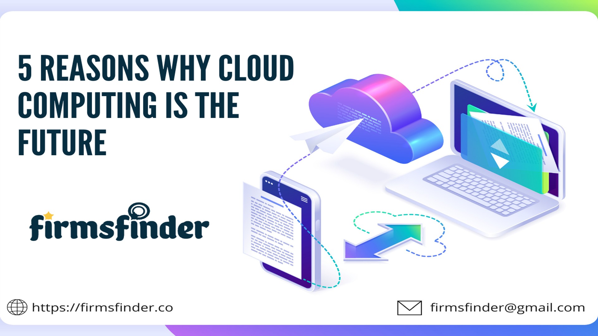 Five reasons why cloud computing is the future Five reasons why cloud computing is the future
